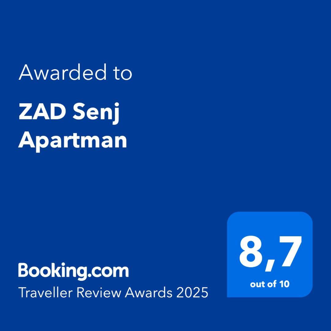 Zad Senj Apartman 外观 照片